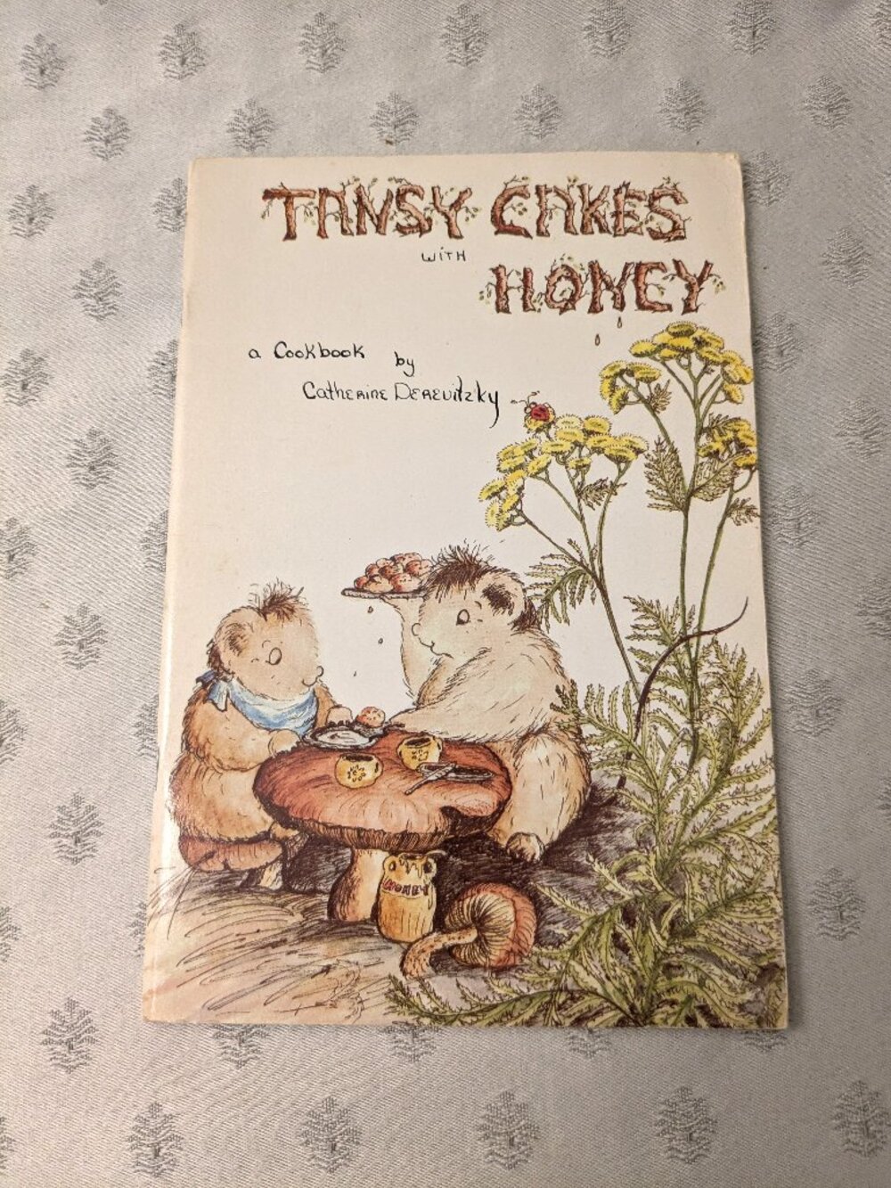1974 Cookbook Tansy Cakes with Honey